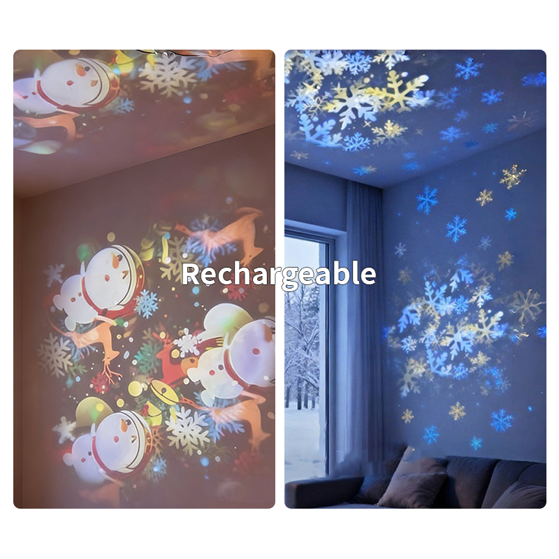 🎁2026 Hot Sale🔥Dynamic Rotating LED Projector Light