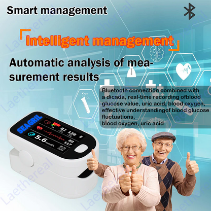 🏆LAST DAY SALE 60% OFF⏰SEAGRIL™ Gen-2 Smart Glucose Monitor-99.9% Accuracy + Exclusive Gift ✅TGA Approved