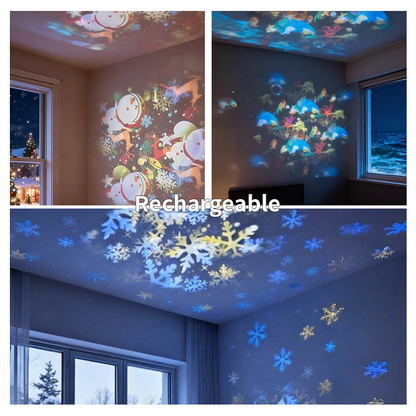 🎁2026 Hot Sale🔥Dynamic Rotating LED Projector Light