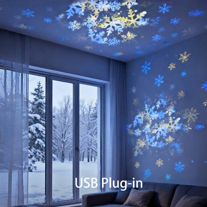 🎁2026 Hot Sale🔥Dynamic Rotating LED Projector Light